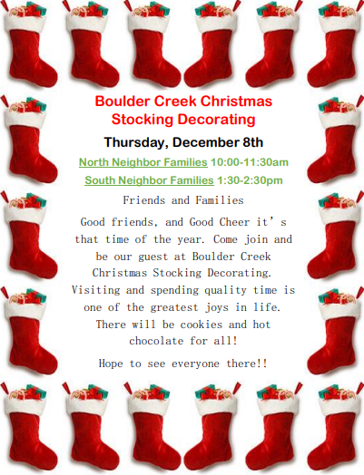 BC Christmas Stocking Decorating 2022